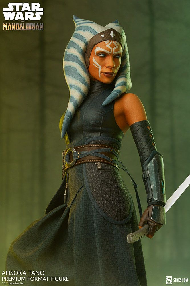 Sideshow Star Wars The Mandalorian Premium Format Figure Ahsoka Tano - Infinity Collectables