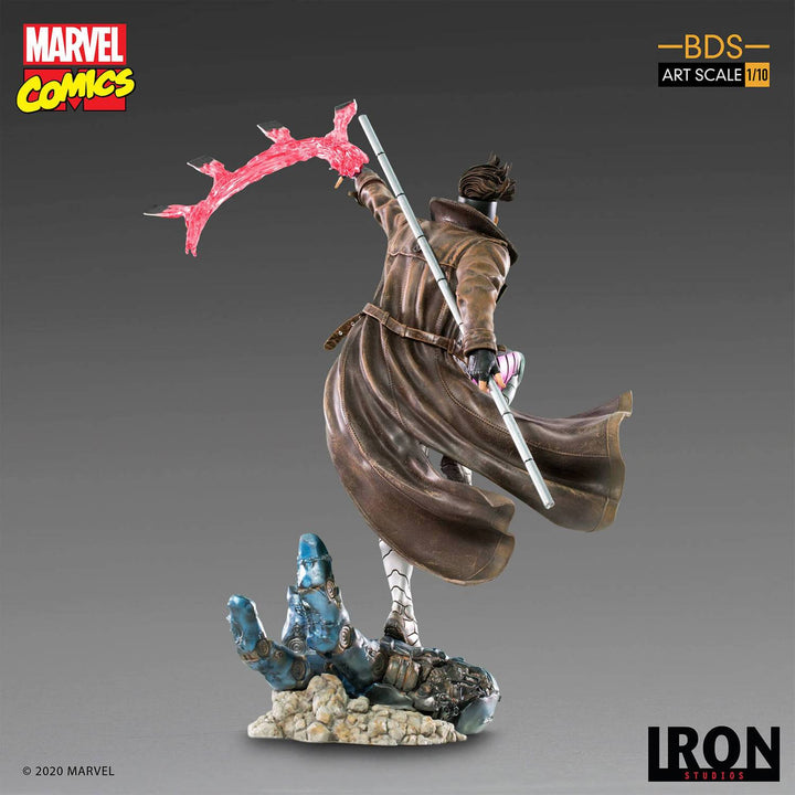 Iron Studios Marvel Comics BDS Art Scale Statue 1-10 Gambit 26 cm, Infinity Collectables