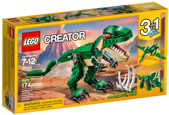 LEGO 31058 Creator 3 in 1 Mighty Dinosaurs, Infinity Collectables , Uncategorized