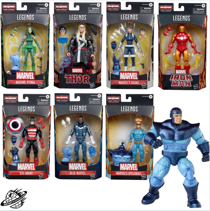 Marvel Legends Marvel's Controller BAF Full Set of 7 Action Figures, Infinity Collectables