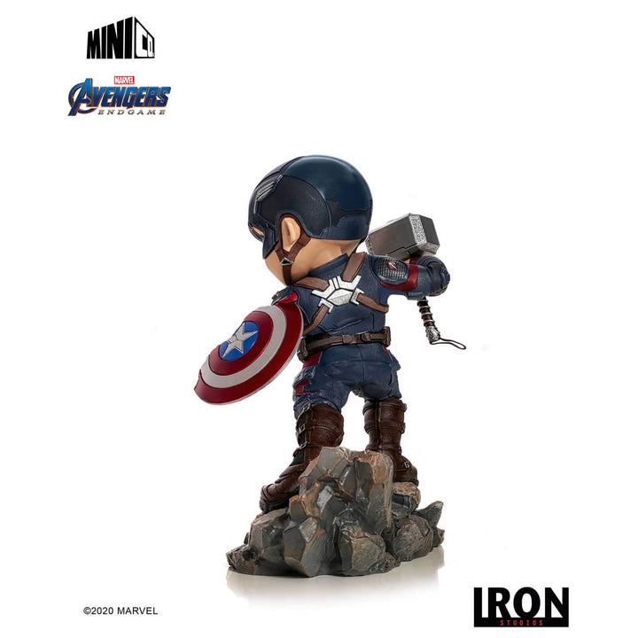 Iron Studios Marvel Avengers Endgame Mini Co. Figure Captain America, Infinity Collectables
