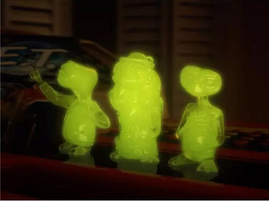 Doctor Collector E.T. Glow In The Dark Mini-Figures Collector's Set - Infinity Collectables