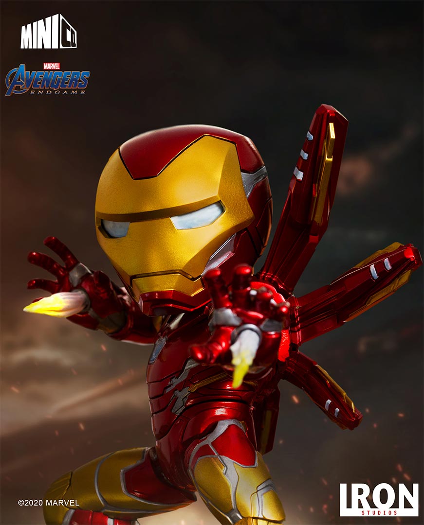 Iron Studios Marvel Avengers Endgame Mini Co. Figure Iron Man, Infinity Collectables
