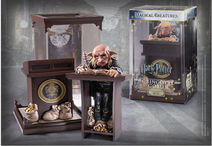 Wizarding World Collection : Magical Creatures – Gringotts Goblin, Infinity Collectables