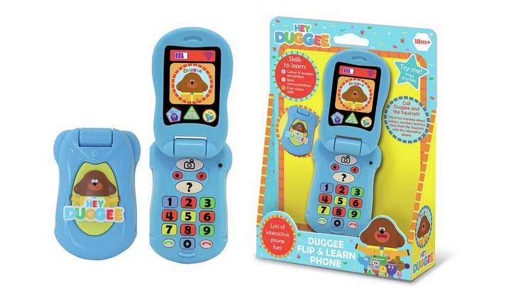 Hey Duggee Flip and Learn Phone, Infinity Collectables