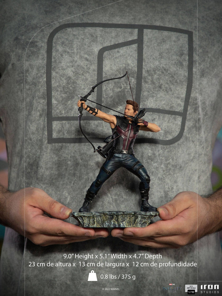 Iron Studios The Infinity Saga Battle Diorama Hawkeye (Battle of New York) 1/10 Art Scale Limited Edition Statue, Infinity Collectables