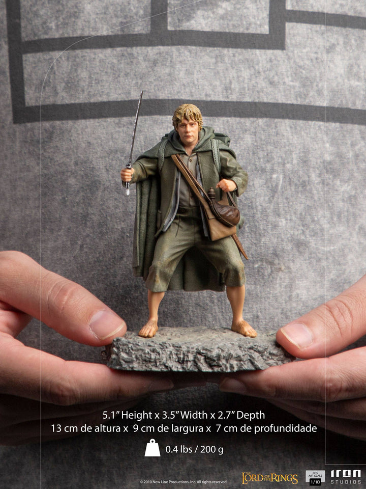Iron Studios BDS Art Scale Statue 1-10  Scale Lord Of The Rings Sam, Infinity Collectables