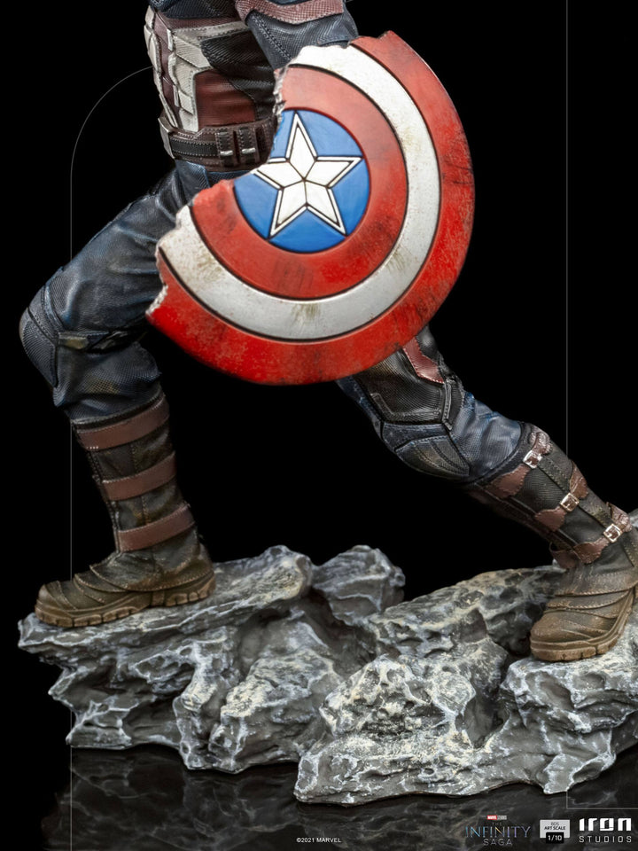 Iron Studios The Infinity Saga BDS Art Scale Statue 1/10 Captain America - Infinity Collectables