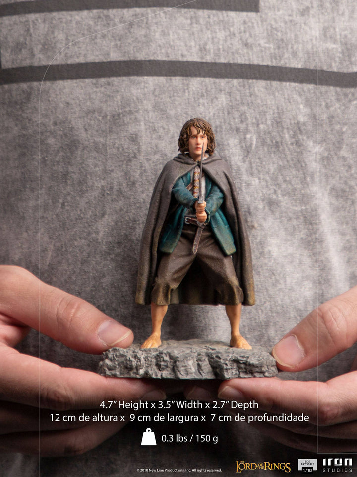 Iron Studios BDS Art Scale Statue 1-10  Scale Lord Of The Rings Pippin, Infinity Collectables