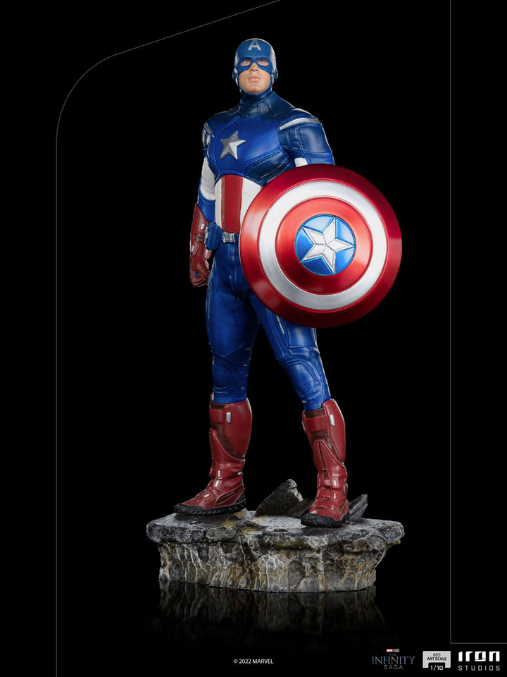 Iron Studios Marvel Avengers The Infinity Saga 1/10 BDS Art Scale Figure Captain America Battle of NY, Infinity Collectables