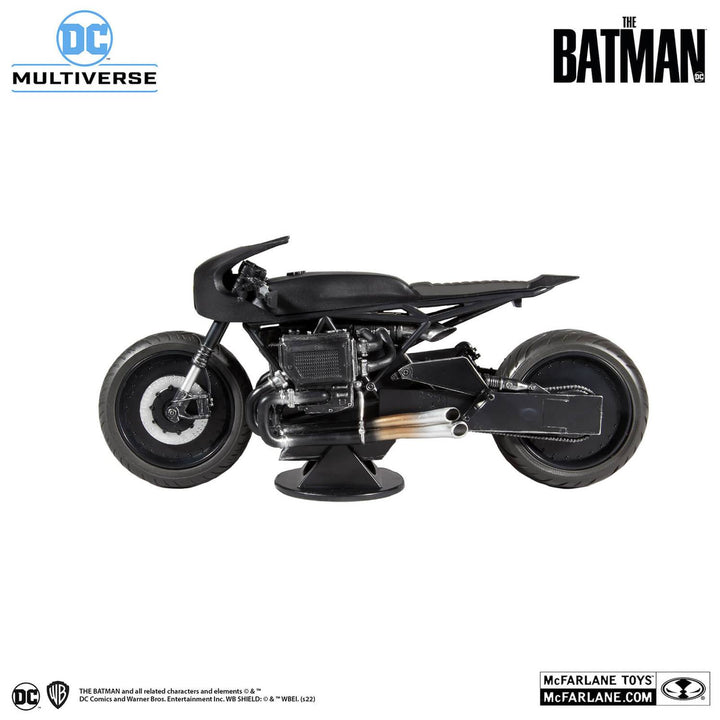 McFarlane DC Multiverse The Batman Vehicle - Batcycle, Infinity Collectables