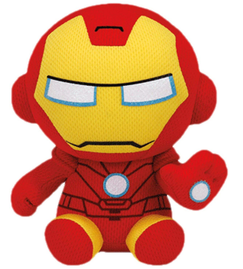 Ty Marvel Iron Man Beanie Babies Plush, Infinity Collectables