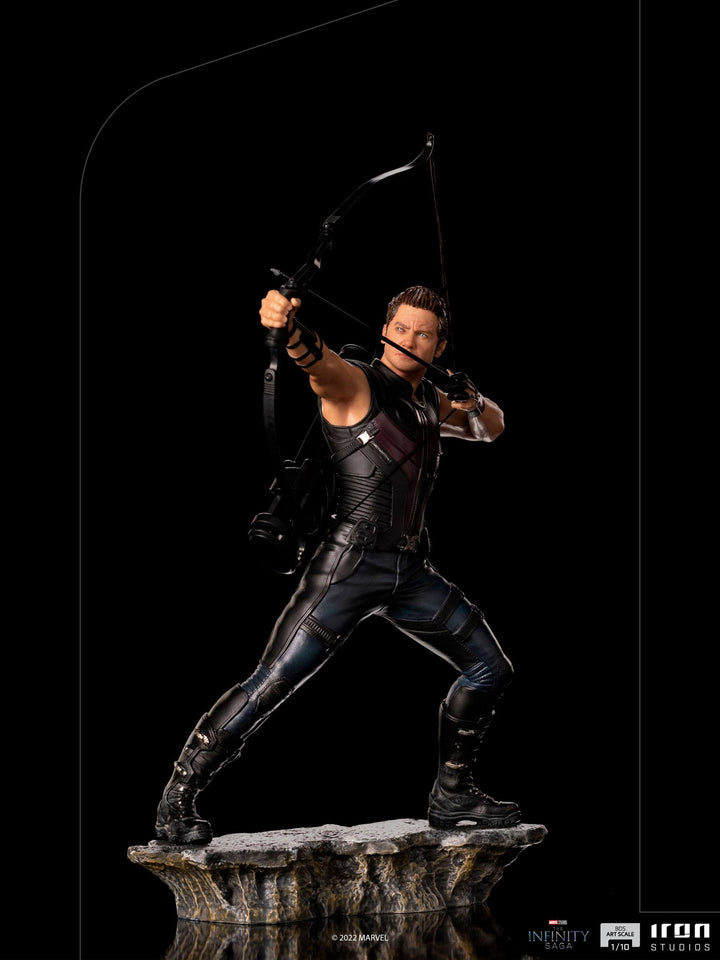 Iron Studios The Infinity Saga Battle Diorama Hawkeye (Battle of New York) 1/10 Art Scale Limited Edition Statue, Infinity Collectables