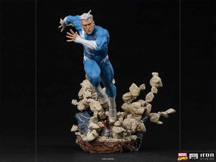 Iron Studios Marvel Quicksilver BDS Art 1:10 Scale Figure, Infinity Collectables