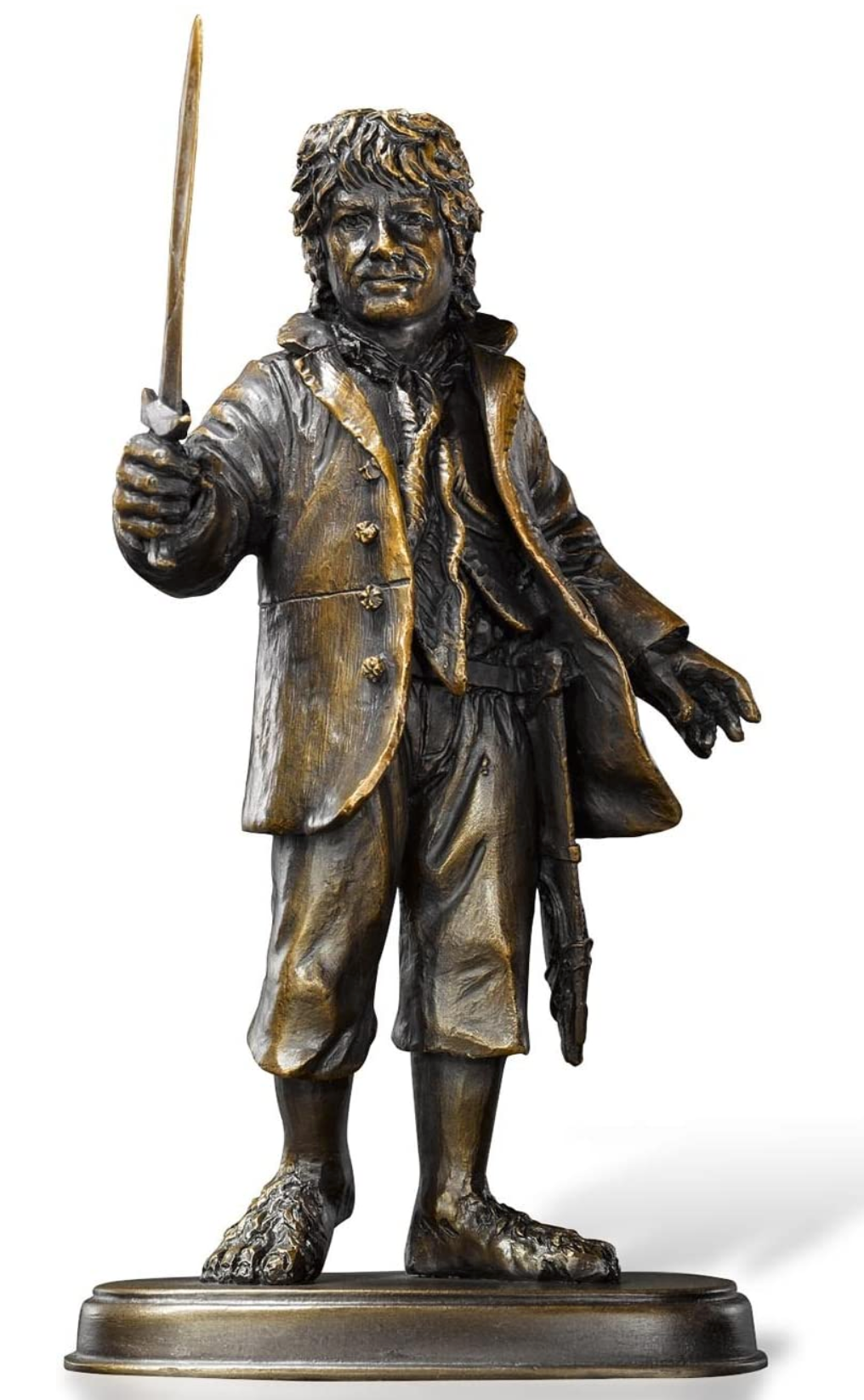 The Hobbit & Lord of the Rings Collection – Bilbo Baggins Bronze Sculpture, Infinity Collectables