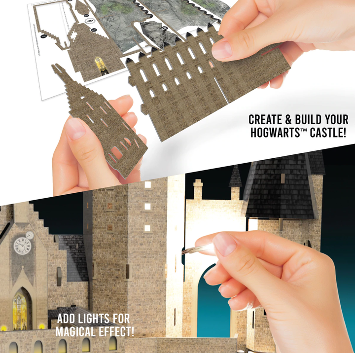 Harry Potter Make Your Own Light-up Hogwarts, Infinity Collectables