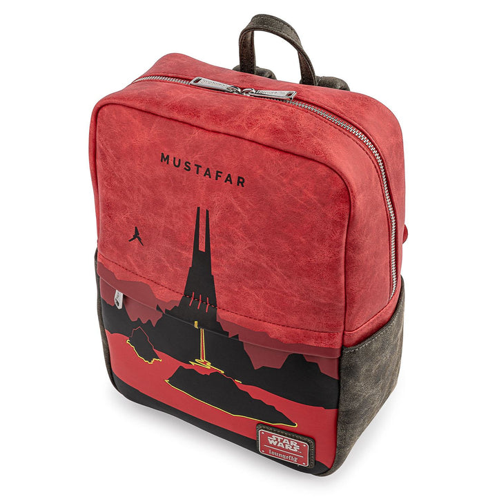 Loungefly Star Wars Lands Mustafar Square Backpack - Infinity Collectables
