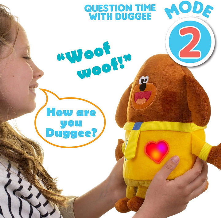 Hey Duggee Interactive Voice Activated Smart Duggee Soft Toy, Infinity Collectables , Uncategorized