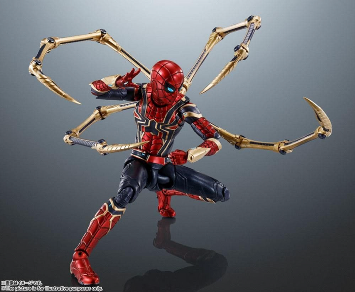 Spider-Man: No Way Home S.H. Figuarts Iron Spider Action Figure - Infinity Collectables