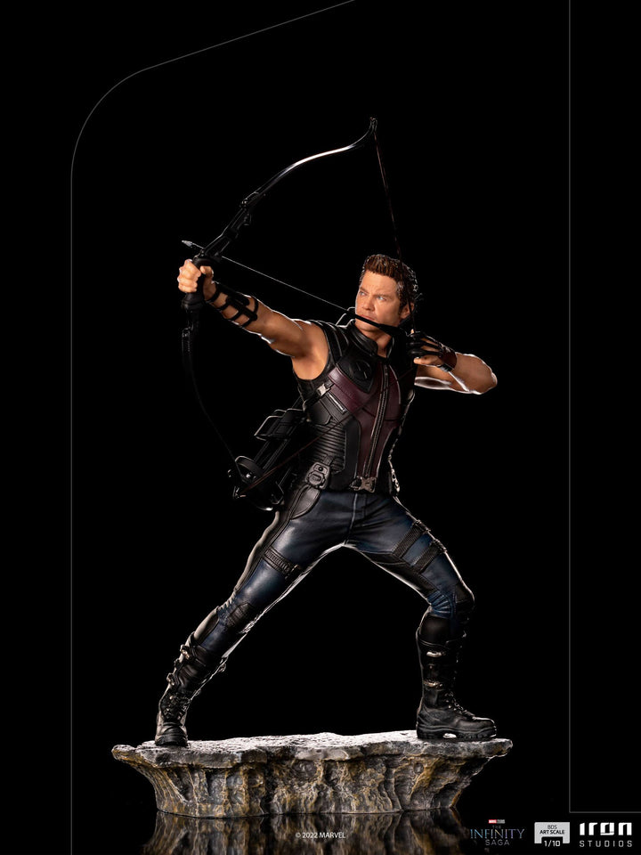Iron Studios The Infinity Saga Battle Diorama Hawkeye (Battle of New York) 1/10 Art Scale Limited Edition Statue, Infinity Collectables