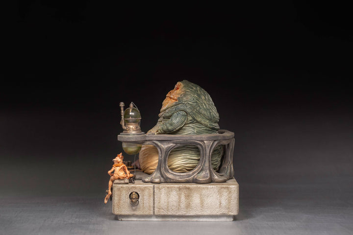 Iron Studios Star Wars Deluxe Art Scale Statue 1-10 Jabba The Hutt, Infinity Collectables