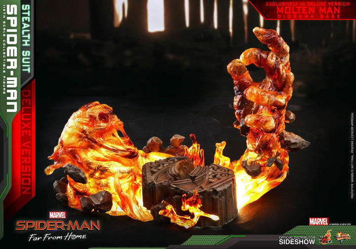 Hot Toys Spider-Man: Far From Home MM Action Figure 1-6 (Stealth Suit) Deluxe - Infinity Collectables
