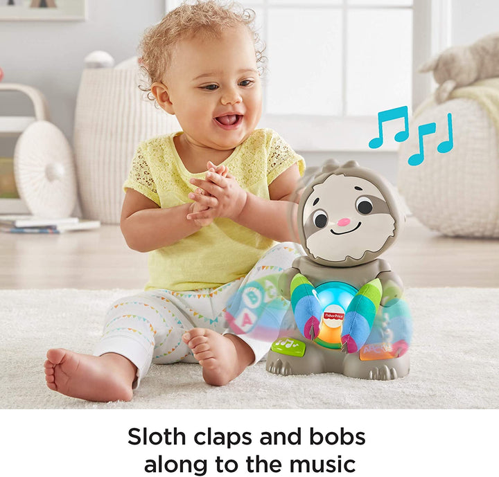 Fisher-Price Linkimals Smooth Moves Sloth Toy, Infinity Collectables