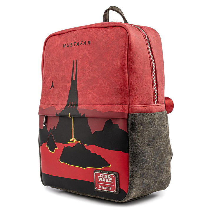 Loungefly Star Wars Lands Mustafar Square Backpack - Infinity Collectables