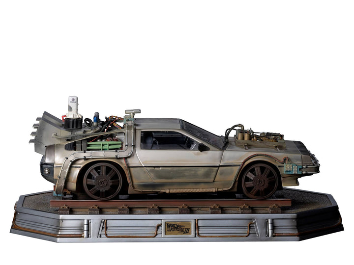 Iron Studios Back to the Future III Art Scale Statue 1-10 DeLorean, Infinity Collectables