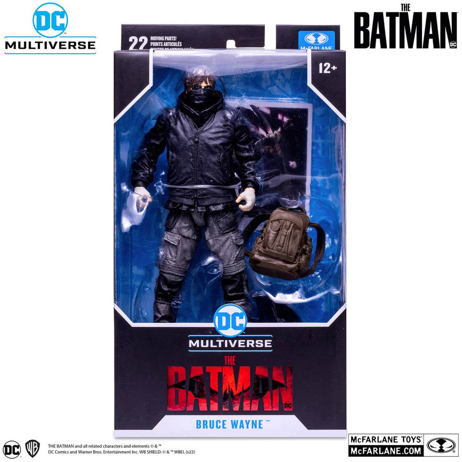 McFarlane DC Multiverse The Batman 7" Action Figure - Bruce Wayne (Drifter), Infinity Collectables