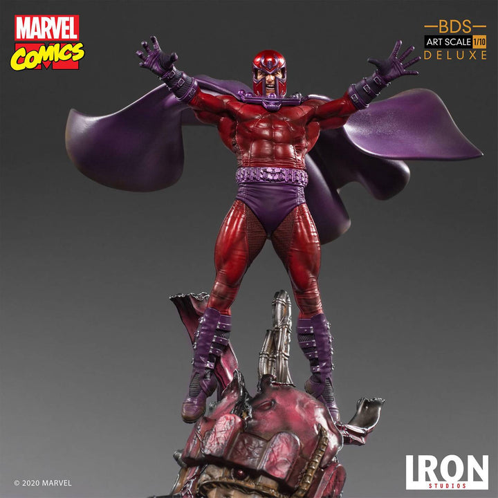 Iron Studios Marvel Comics BDS Art Scale Statue 1-10 Magneto 31 cm, Infinity Collectables
