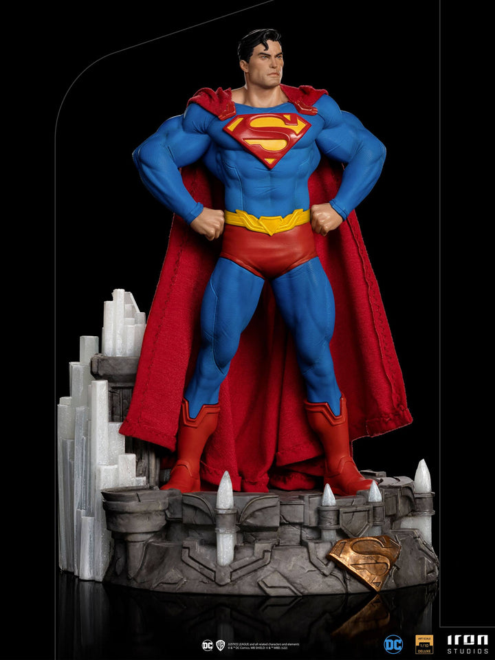 Iron Studios Superman Unleashed 1-10 Deluxe Art Scale Limited Edition Statue *Exclusive, Infinity Collectables