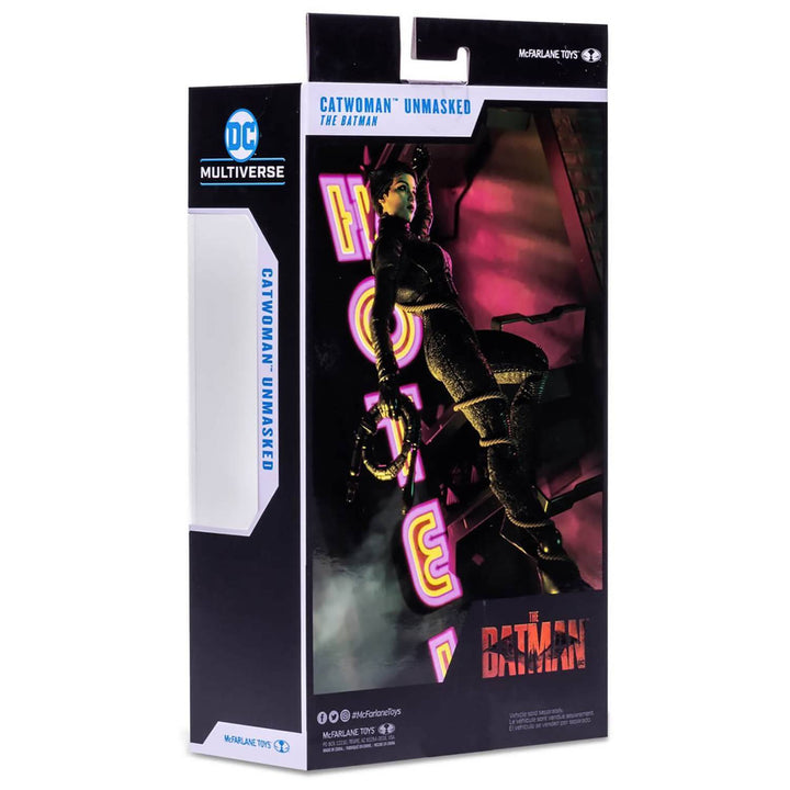 McFarlane DC Comics The Batman Movie Catwoman Unmasked 7-Inch Scale Action Figur, Infinity Collectables