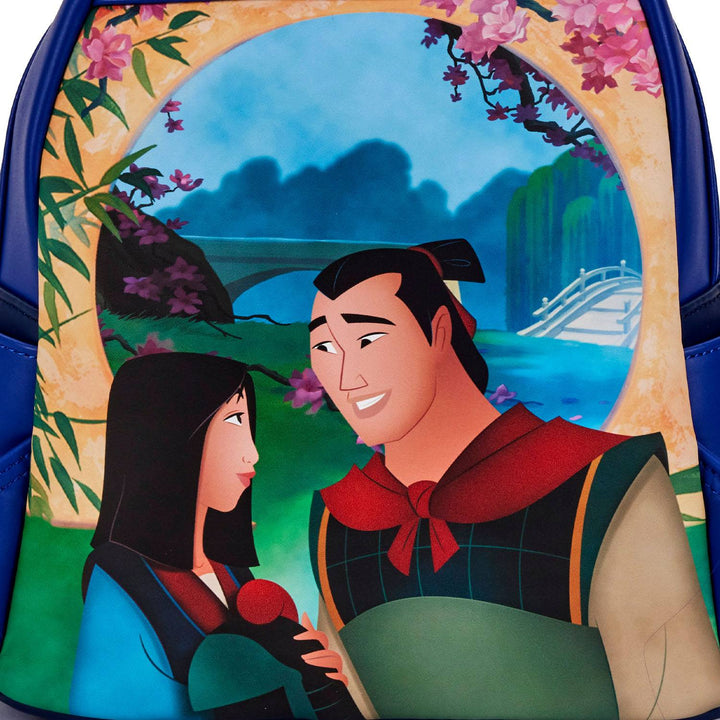 Loungefly Disney Mulan Castle Light Up Backpack - Infinity Collectables