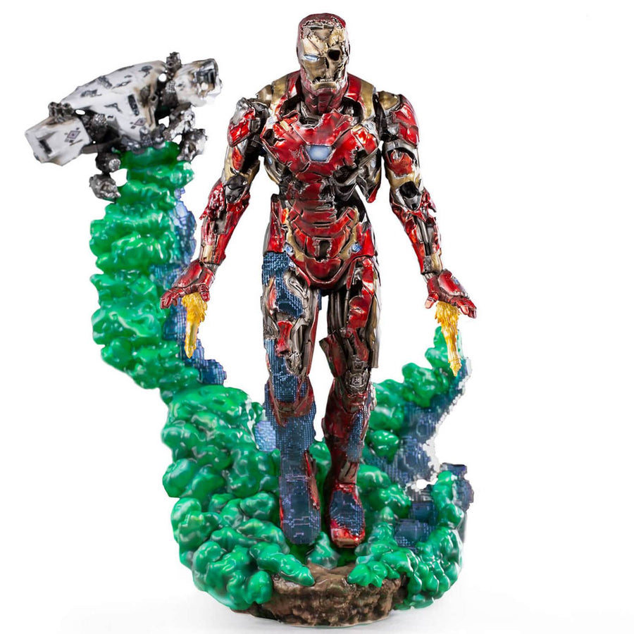 Iron Studios Spider-Man: Far From Home BDS Art Scale Deluxe Statue 1-10 Iron Man, Infinity Collectables