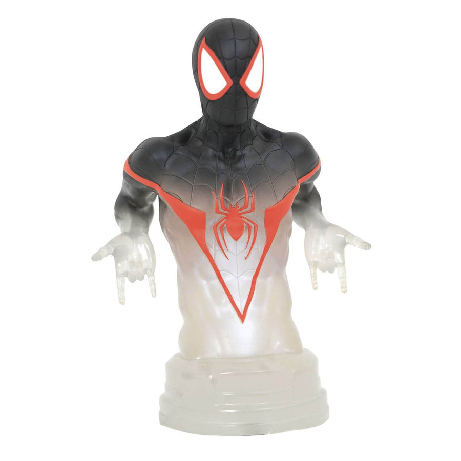 Marvel Comics Spider-Man Miles Morales (Camouflage) Bust (SDCC 2021 Exclusive), Infinity Collectables