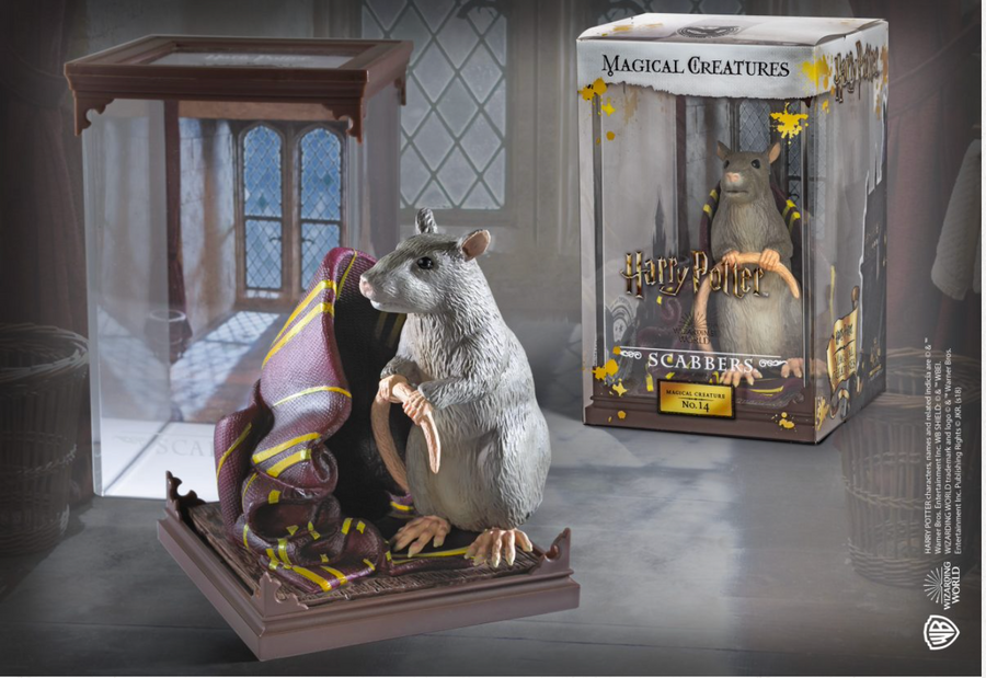 Wizarding World Collection : Magical Creatures – Scabbers, Infinity Collectables