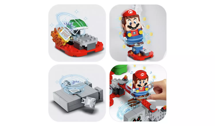 LEGO 71364 Super Mario Whomp's Lava Trouble Expansion Set, Infinity Collectables