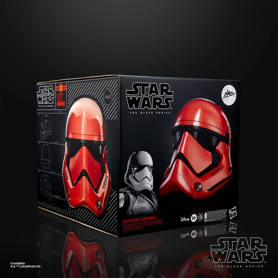 Hasbro Star Wars The Black Series Galaxy’s Edge Captain Cardinal Electronic Helm, Infinity Collectables