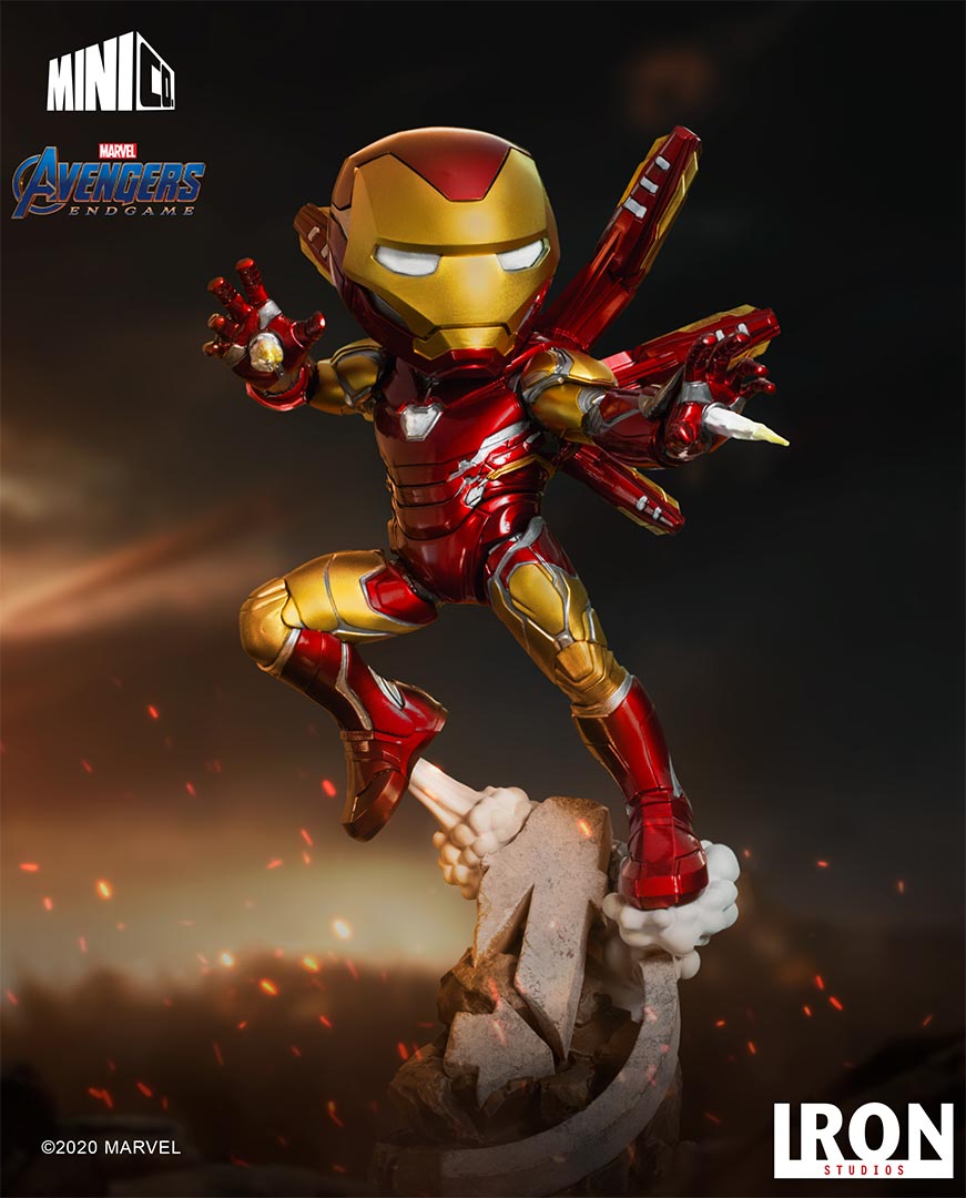 Iron Studios Marvel Avengers Endgame Mini Co. Figure Iron Man, Infinity Collectables