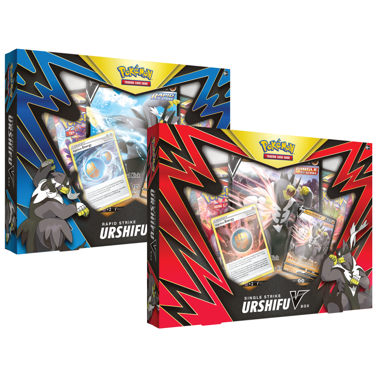 Pokemon Trading Card Game Rapid Strike Urshifu V Box Collection – Infinity  Collectables