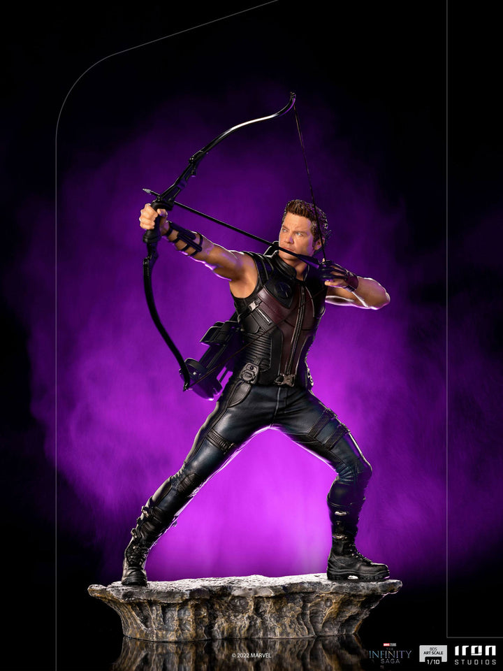 Iron Studios The Infinity Saga Battle Diorama Hawkeye (Battle of New York) 1/10 Art Scale Limited Edition Statue, Infinity Collectables