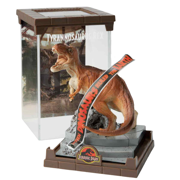Jurassic Park Creature Diorama Complete Bundle (3) - Tyrannosaurus Rex, Velociraptor, Dilophosaurus, Infinity Collectables