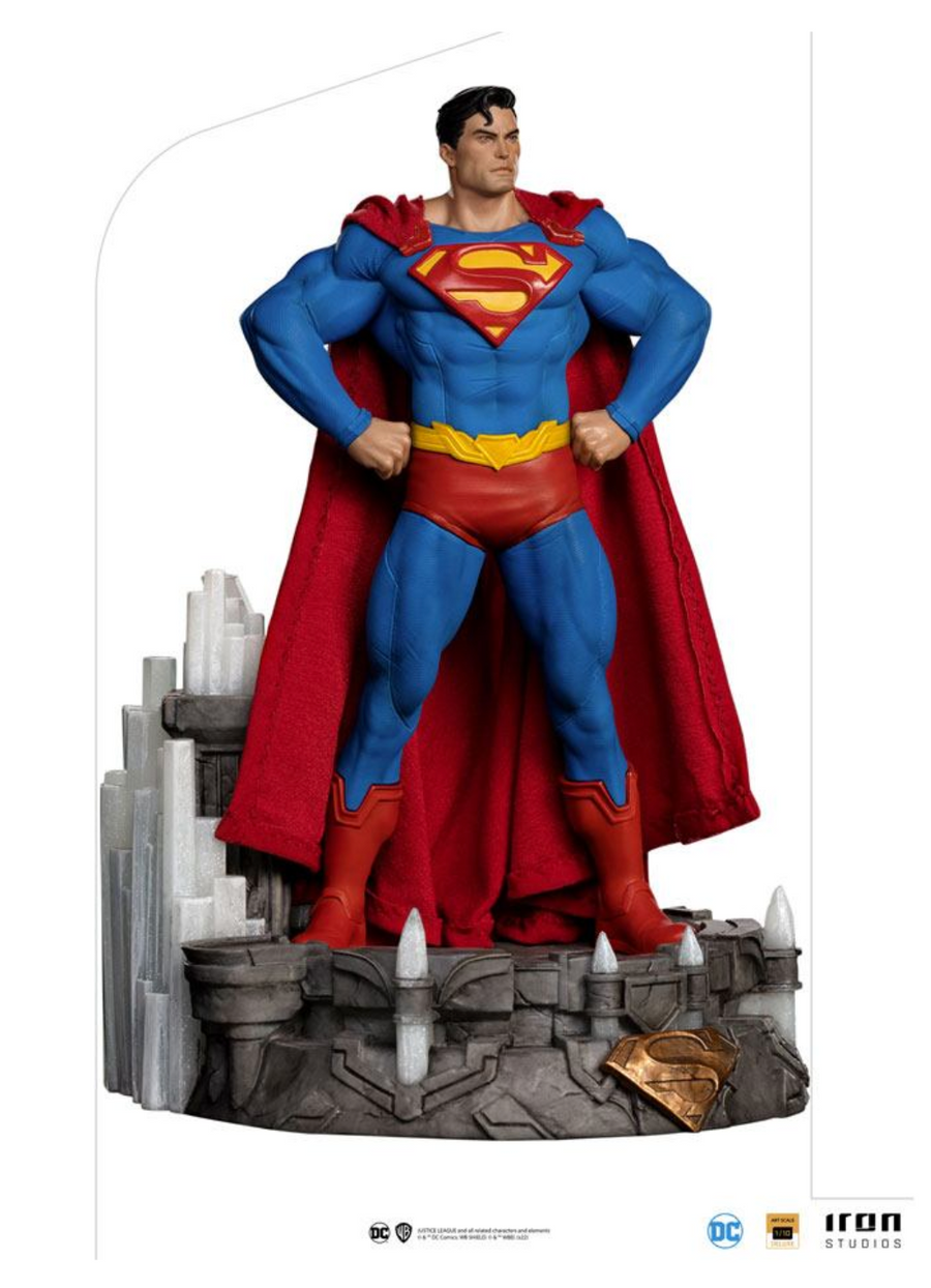 Iron Studios Superman Unleashed 1-10 Deluxe Art Scale Limited Edition Statue *Exclusive, Infinity Collectables