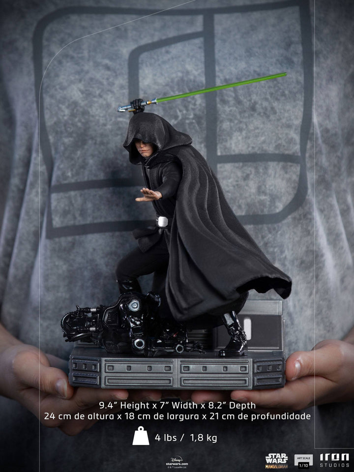 Iron Studios Star Wars The Mandalorian BDS Art Scale Statue 1-10 Luke Skywalker, Infinity Collectables , Uncategorized
