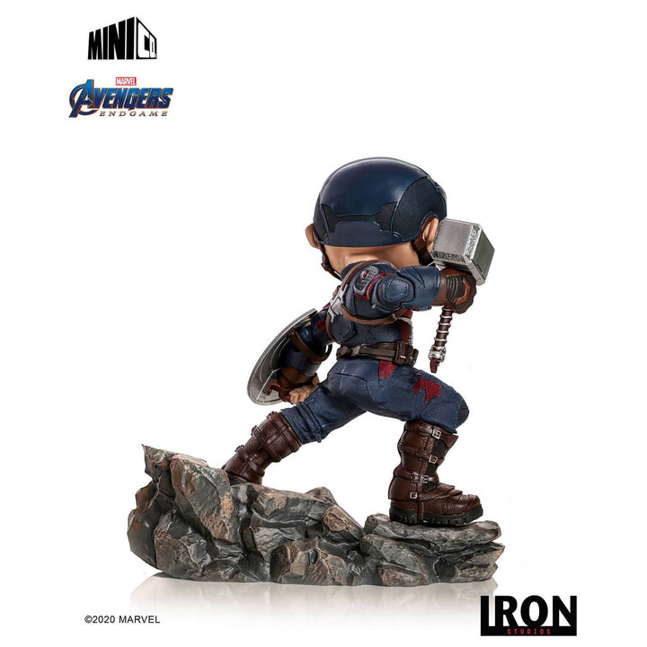 Iron Studios Marvel Avengers Endgame Mini Co. Figure Captain America, Infinity Collectables