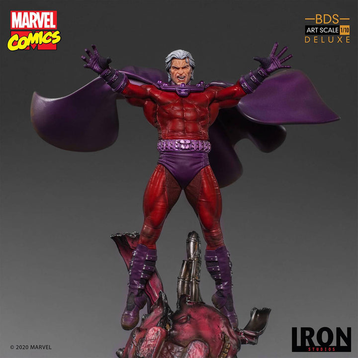 Iron Studios Marvel Comics BDS Art Scale Statue 1-10 Magneto 31 cm, Infinity Collectables