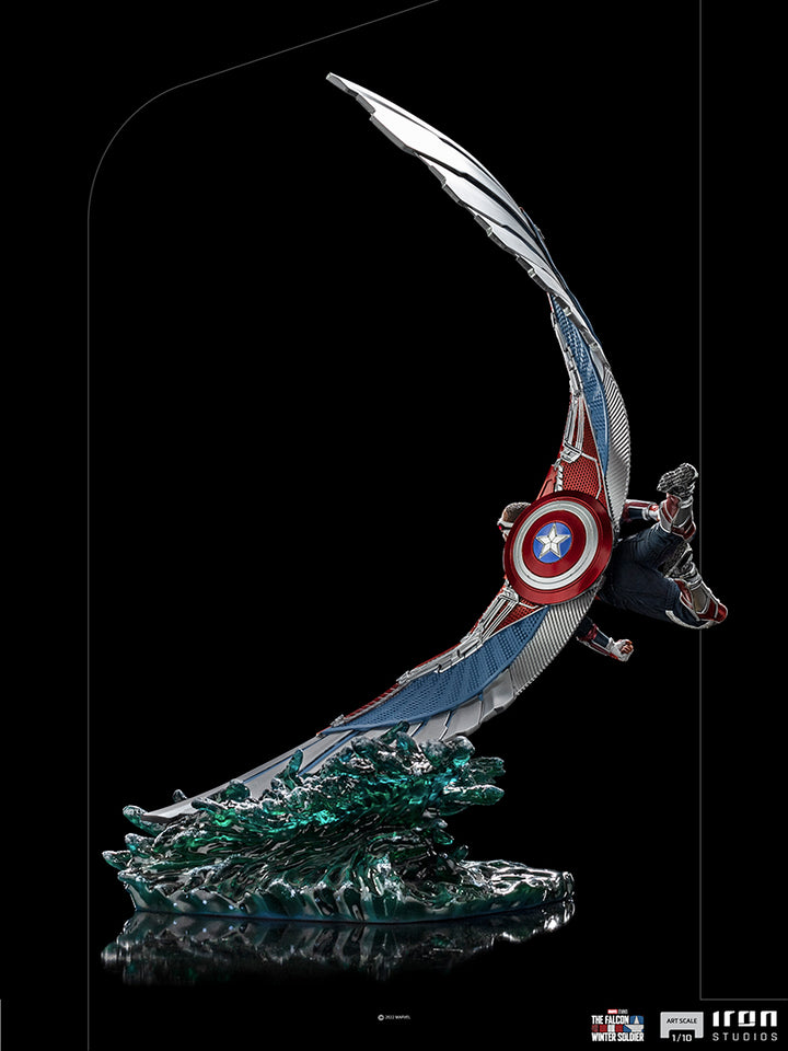 Captain America Sam Wilson Deluxe – The Falcon and the Winter Soldier, Infinity Collectables