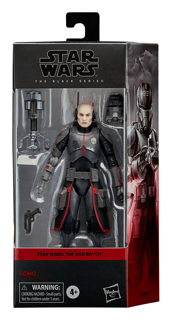 Hasbro Star Wars The Black Series Echo 6 Inch Action Figure, Infinity Collectables