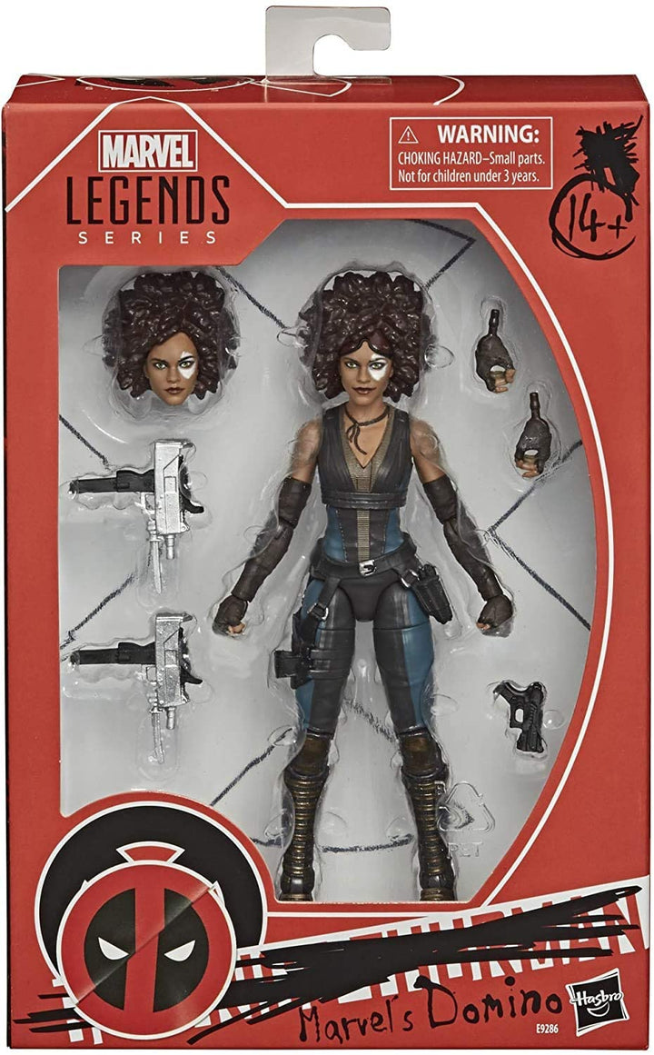 Hasbro Marvel Legends Series X-Men Domino 6" Action Figure, Infinity Collectables
